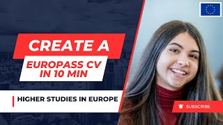 Europass CV কীভাবে করবেন  How to Create Europass CV [upl. by Gaile539]