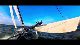 Hobie 20 racing [upl. by Eniawed]