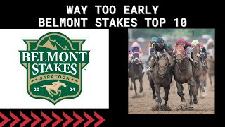 WAY TOO EARLY Belmont Stakes Top 10 [upl. by Itin981]