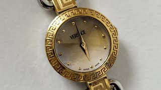 VERSACE Watch Battery Replace Tutorial [upl. by Boyse]