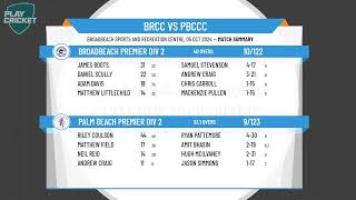 Broadbeach Premier Div 2 v Palm Beach Premier Div 2 [upl. by Bright]