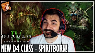 I PLAYED THE NEW D4 CLASS  SPIRITBORN  Diablo 4 [upl. by Eelame]