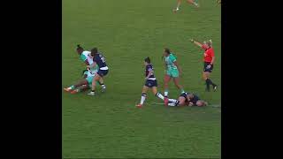 This tackle is perfect 🤩 rugby [upl. by Nonnelg]