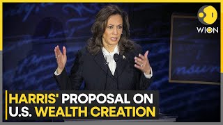 US Elections 2024 Kamala Harris To Outline Her Vision Of Economy This Week Report  WION [upl. by Eelak]