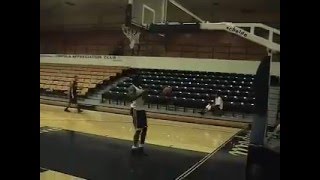 Chipola Basketball Manager Jumpin John Smith Dunk Contest [upl. by Kailey]