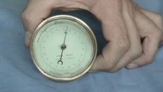 Pressure testing an Aneroid Barometer [upl. by Rramaj950]