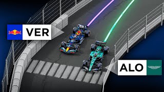 Verstappens historic lap at Monaco How did he beat Alonso  3D Analysis [upl. by Leynwad115]