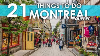 Best Things To Do in Montreal Canada 2024 4K [upl. by Aip180]