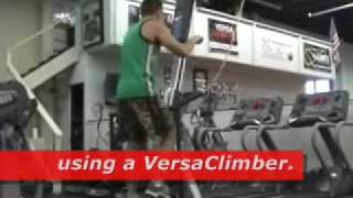 Interval sprint training on a VersaClimber [upl. by Laurette]