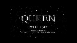 Queen  Sweet Lady Official Lyric Video [upl. by Geehan260]