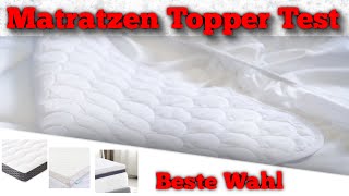 🎁 Matratzen Topper Test 2023 🏆 Die besten Matratzen Topper vorgestellt [upl. by Ecnerewal361]