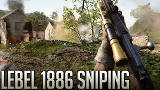 Lebel Model 1886 Sniping  Battlefield 1 [upl. by Tiphani]