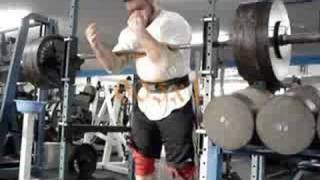 Craig Smith 605lb Zercher Squat [upl. by Holcomb781]