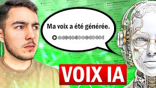 Comment GÉNÉRER des VOIX avec lIA  Gratuitement [upl. by Eelrebmyk]