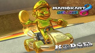 MARIO KART 8 DELUXE GOLD MARIO 🥇 [upl. by Sumedocin]