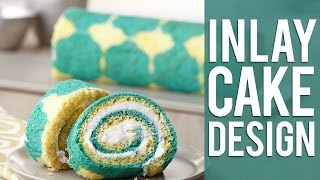 How to Make an Inlay Japanese Roll Cake [upl. by Ntsyrk]