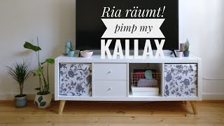 RIA RÄUMT  PIMP my KALLAX UMRÄUMEN amp KABELSALAT [upl. by Ylekalb]