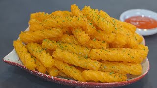 Easy Potato Recipe  Simple and delicious  Crispy French Fries  Potato Snacks [upl. by Russian86]