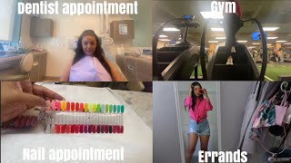 VLOG Dentist Lash amp Nail Appointment  Gym  Weekly Errands [upl. by Natalia901]