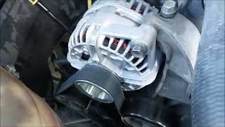 New 136 Amp Wai Global 13920N Alternator in My 2002 Dodge Ram 1500 SLT [upl. by Kester]