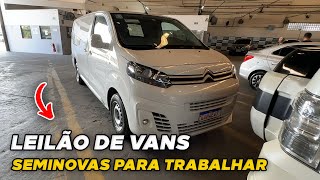 LEILÃO DE VANS DUCATO JUMPY EXPERT MASTER BOXER trabalho [upl. by Latin833]