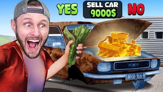 Selling Used Cars For Profit in Car Simulator [upl. by Cerf960]