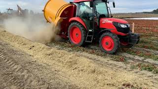 Teagle tomahawk 5050 avec option chute pour couvrir plant fraise [upl. by Innaig]