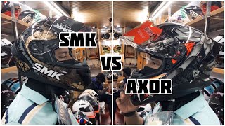 SMK VS AXOR  Which one is the Best Helmet under 5000 ₹  smkhelmets9800 Aaramharamhai [upl. by Yalhsa215]