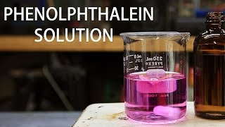 How to make a Phenolphthalein Indicator Solution 005wt [upl. by Ennairac503]