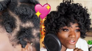 THIN 4C Hair vs VALENTINES DAY  StarPuppy vs Styling [upl. by Ellehsar]