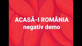 ACASAI ROMANIA  negativ DEMO [upl. by Anoval]