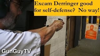 Excam TA38 Derringer good for CCW or selfdefense No way [upl. by Aileve]