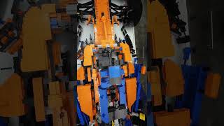 Massive McLaren Car Made With 175000 LEGO Bricks 😱🏁  Behind the Scenes Shorts [upl. by Miahc227]