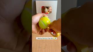 How To Make Pakistani Tape Ball at Home  Making Homemade Ball cricket shorts ball tapeball [upl. by Nalyt511]