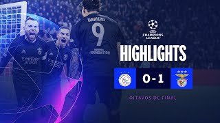 RESUMOHIGHLIGHTS AFC AJAX 01 SL BENFICA [upl. by Oscar]