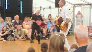 Sidmouth Folk Festival Jig Pairs Competition Blackmore Gdns 4824 [upl. by Veronike]