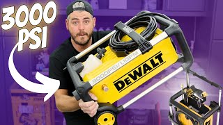 Dewalt 3000psi Electric Pressure Washer  FULL REVIEW and TEST [upl. by Rabbaj783]