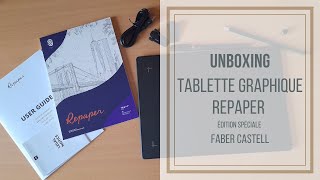 Unboxing tablette Repaper x Faber Castell [upl. by Eruot]