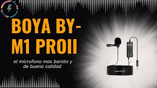 Mi primer micrófono Boya BYM1 Pro II [upl. by Morris904]