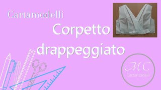 Corpetto con drappeggio [upl. by Rider586]