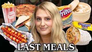 Meghan Trainor Eats Her Last Meal [upl. by Drofiar]