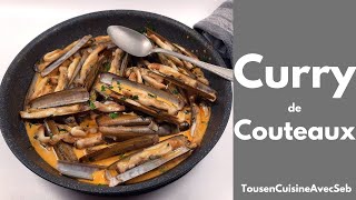 COUTEAUX au CURRY Tous en cuisine avec Seb [upl. by Sung]