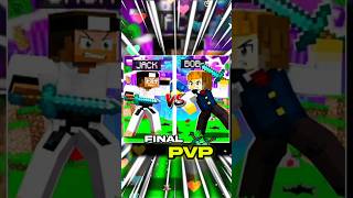 FINAL PVP of JACK vs BOB 🥷🏻⚔️ viral shorts minecraft gamerfleet [upl. by Lavotsirc]