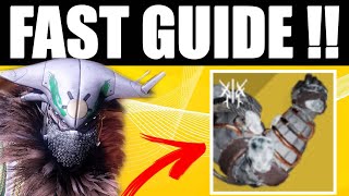 HOW TO GET ICEFALL MANTLE DESTINY 2  BEYOND LIGHT FAST EASY GUIDE [upl. by Amsed25]