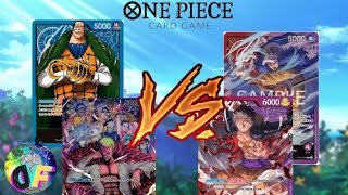 One Piece TCG  Croco amp Doffy VS Luffy amp Law OP045 quotDeck Antimetaquot [upl. by Dolores]