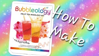 Bubbleology Fruit Tea Mixology Kit bubbletea bobatea aesthetic fruittea [upl. by Aened]