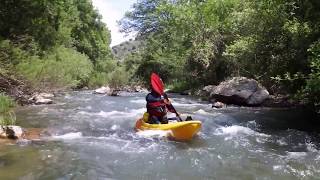 Descenso del Río Guadiaro en kayak [upl. by Tidwell]