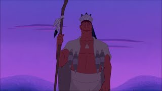 Pocahontas  Steady as the Beating Drum  Canadian French HD [upl. by Ainehs]