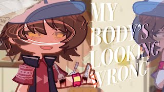 “ MY BODY’S LOOKING WRONG “   Gravity Falls ✦ Dipper Angst  🌿 [upl. by Lacee]