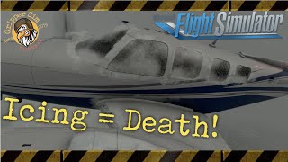 Flight Simulator 2020  ICING  DEATH [upl. by Marian]